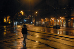 Walking the blues through the night