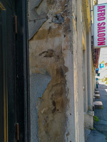 Tilfeldig gatekunst "Boxers nose"