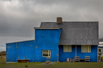 blått hus