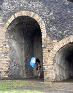 Gladiatorkamp i Pompei