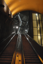 Subway interior
