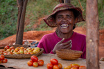 Selling tomatoes