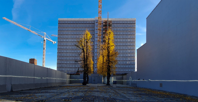 Regjeringskvartalet under arbeid