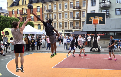Basket i Bogstadveien 