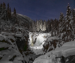 Natt i Rjukandefoss