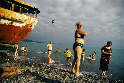 GEORGIA. Abkhazia. Sukhum. 2005. Although Abkhazia is isolated, half-abandoned and still suffering war wounds due to its unrecognized status, both locals and Russian tourists are drawn to the warm waters of the Black Sea. This unrecognized country, on a lush stretch of Black Sea coast, won its independence from the former Soviet republic of Georgia after a fierce war in 1993.